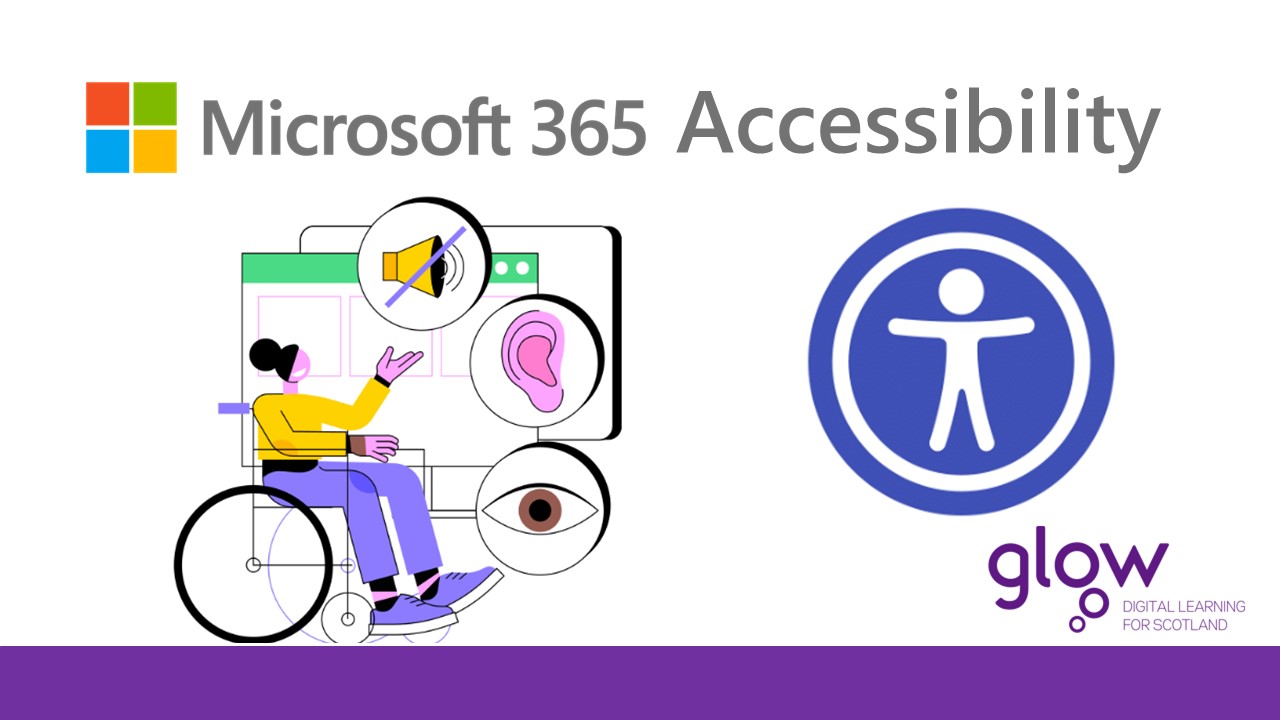 Microsoft 365 Accessibility Graphic