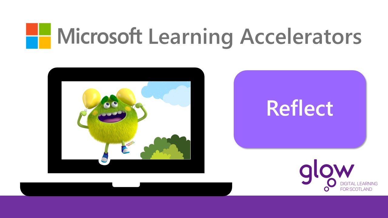 Microsoft Learning Accelerator graphic for Reflect